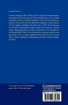 The Philosophy of Physical Science
