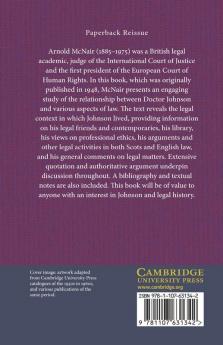 Dr Johnson and the Law