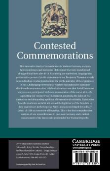 Contested Commemorations
