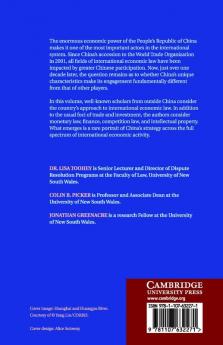 China in the International Economic Order
