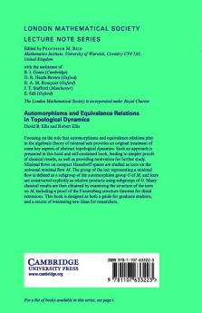 Automorphisms and Equivalence Relations in Topological Dynamics