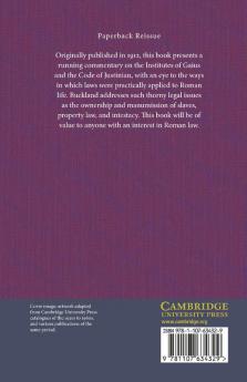 Elementary Principles of the Roman Private             Law