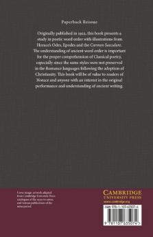 Horace Odes and Epodes