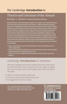 The Cambridge Introduction to Theatre and Literature of the Absurd