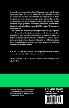 Fraudulent Evidence before Public International Tribunals