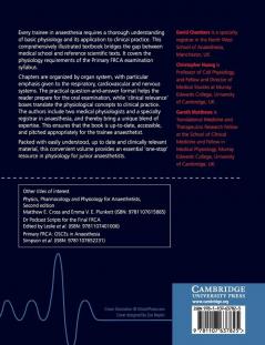 Basic Physiology for Anaesthetists