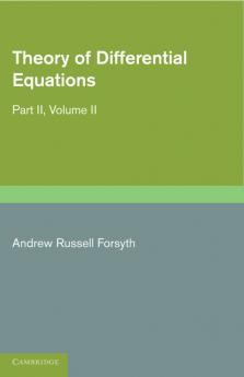 Theory of Differential Equations
