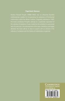 Calculus of Variations