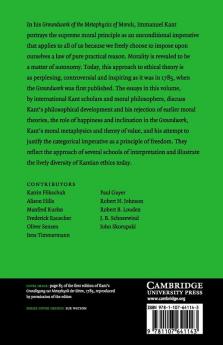 Kant's 'Groundwork of the Metaphysics of Morals'