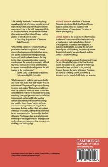 The Cambridge Handbook of Consumer Psychology