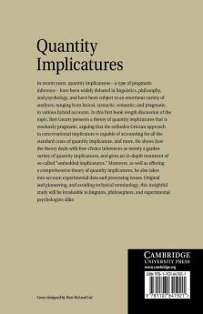 Quantity Implicatures