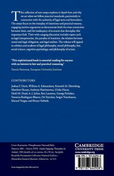 Reasons and Intentions in Law and Practical Agency