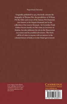 The Life of Thomas Pitt