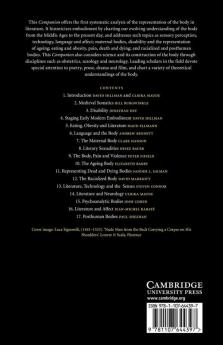The Cambridge Companion to the Body in Literature