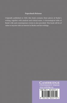 A Letter to a Noble Lord and Other Writings