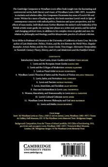 The Cambridge Companion to Wyndham Lewis