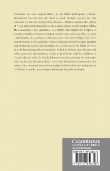 Vico and the Transformation of Rhetoric in Early Modern Europe