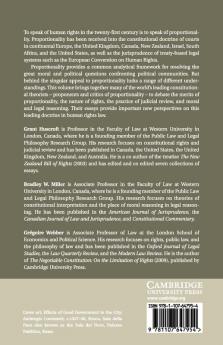 Proportionality and the Rule of Law