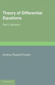 Theory of Differential Equations