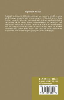 A Book of Poetry from Spenser to Bridges