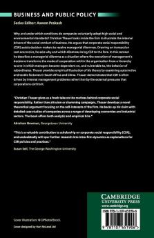 The Managerial Sources of Corporate Social Responsibility