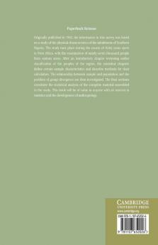 The Physical Anthropology of Southern Nigeria