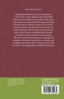 A Fourteenth Century English Biblical Version