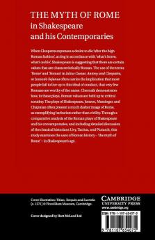 The Myth of Rome in Shakespeare and His Contemporaries