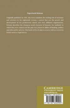 The Attorney in Eighteenth-Century England