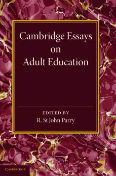 Cambridge Essays on Adult Education