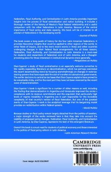 Federalism Fiscal Authority and Centralization in Latin America