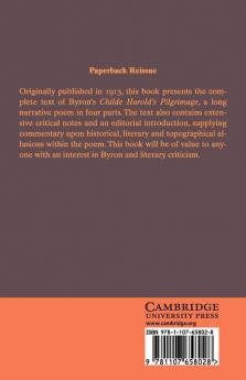 Childe Harold's Pilgrimage
