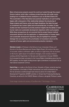 Global Project Finance Human Rights and Sustainable Development