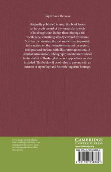 The Roxburghshire Word-Book
