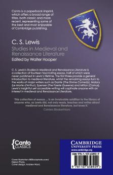 Studies in Medieval and Renaissance Literature