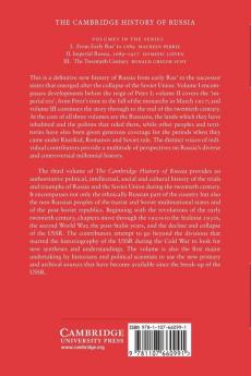 The Cambridge History of Russia