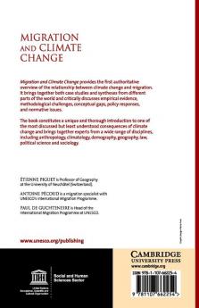 Migration and Climate Change