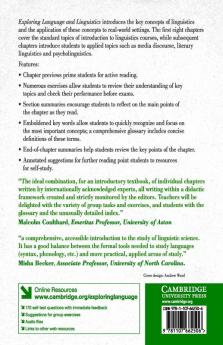 Exploring Language and Linguistics