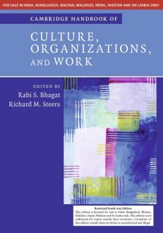 Cambridge Handbook of Culture Organizations and Work