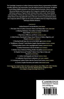 The Cambridge Companion to Lesbian Literature