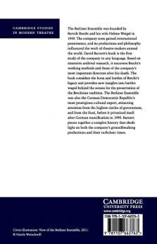 A History of the Berliner Ensemble
