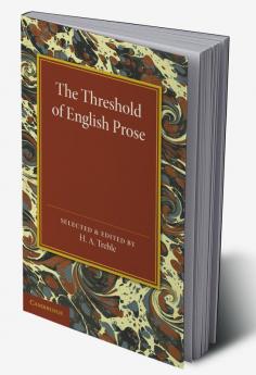 The Threshold of English Prose