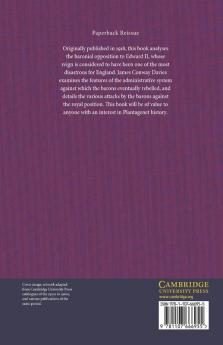 The Baronial Opposition to Edward II