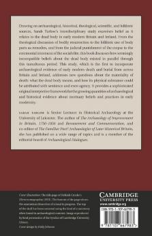 Ritual Belief and the Dead in Early Modern Britain and Ireland