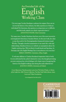An Everyday Life of the English Working Class