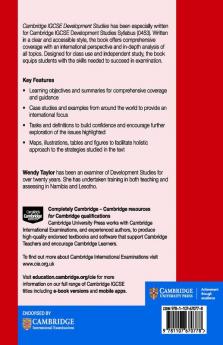 Cambridge IGCSE Development Studies Students book