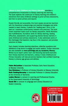 Literacy in Early Childhood and Primary Education