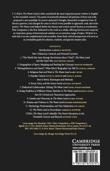 The Cambridge Companion to The Waste Land