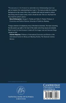 The Euro Area and the Financial Crisis