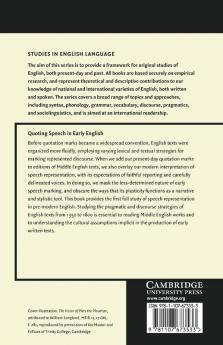 Quoting Speech in Early English